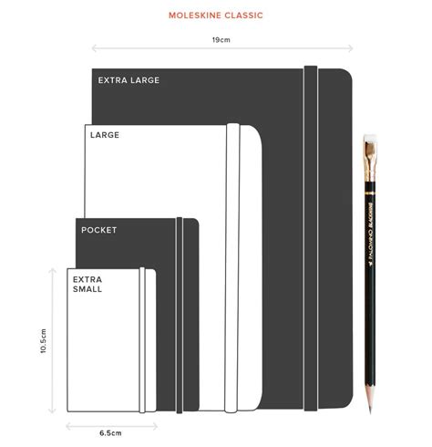 notebook sizes  ultimate guide  notebook sizes journal moleskine moleskine notebook