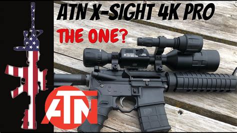 atn  sight  pro nv scope review youtube