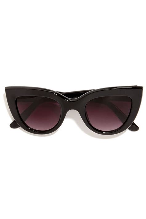 cute black sunglasses cat eye sunglasses 9 00 lulus