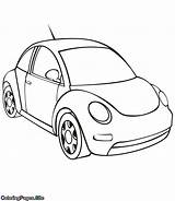 Beetle Coloringpages sketch template