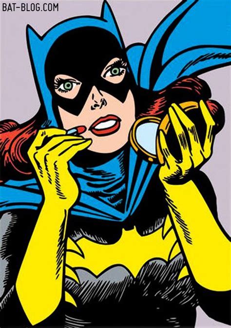 Batgirl Fixing Her Lipstick Batgirl Batman Poster Dc Comics Batgirl