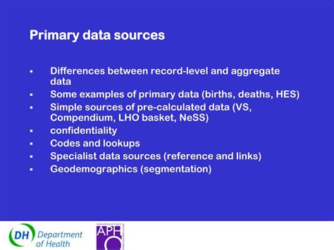 primary data sources powerpoint    id