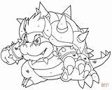 Coloring Bowser Pages Dot sketch template