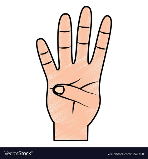 svg hand middle finger