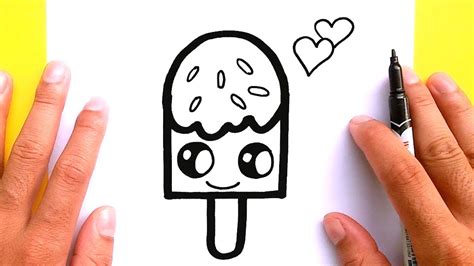 draw cute ice cream  valentines day draw cute  youtube