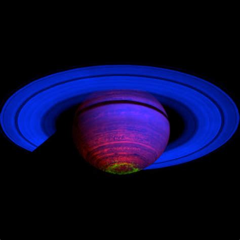 saturn auroras