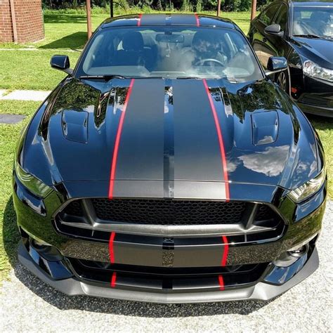 colors car wrap stickers  decals  ford mustang    twin rally stripes car