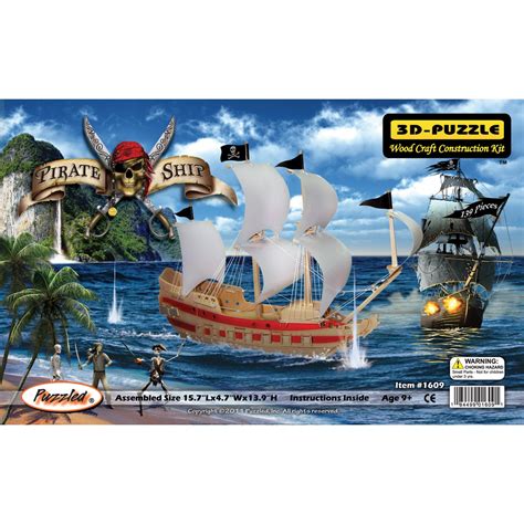 shop   piece pirate ship jigsaw puzzle  shipping  orders   overstockcom