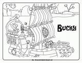Neverland Pirates sketch template