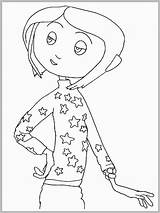 Coloring Coraline Pages Printable Book Sheets Print Little Bride Comments sketch template