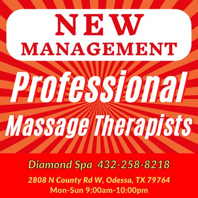 diamond spa     county   odessa texas massage