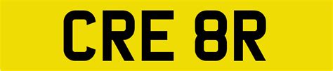 gb number plate template word pikbest   license plate number