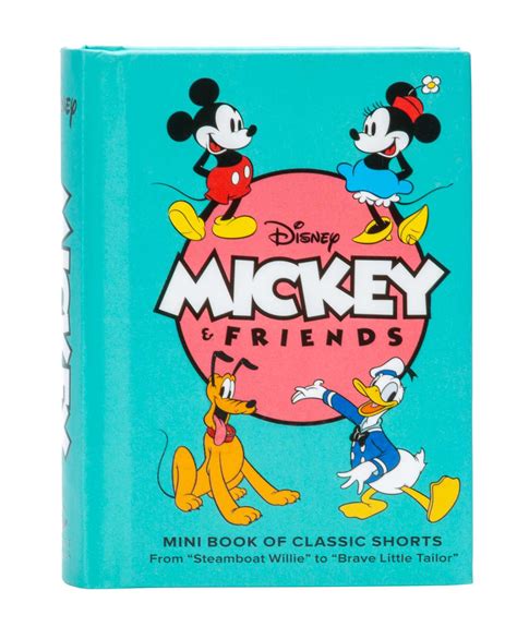 disney mickey  friends mini book  classic shorts book  insight editions brooke