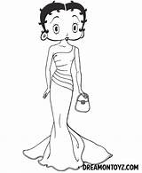 Betty Boop Bettybooppicturesarchive sketch template