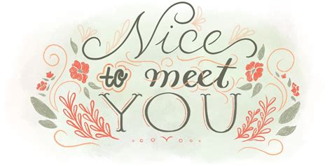 Nice To Meet You Just Because Cards Quotes Send Real Postcards