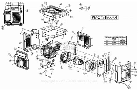 powermate  coleman pmc parts diagram  generator parts