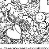 Kaleidoscope Coloring Adults Printable Getdrawings Getcolorings sketch template