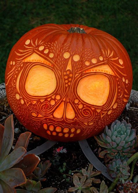 incredible pumpkin carvings images  pinterest halloween
