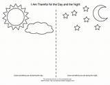 Coloring Night Nacht Thankful Am Lesson Sunbeam Printables Sky Color Children During Primary 625px 41kb sketch template