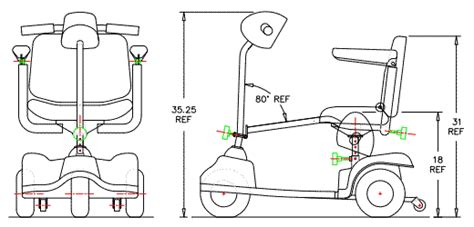 scooter carrier  power lift  fit mga