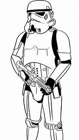 Wars Stormtrooper Star Coloring Pages Printable Starwars Storm Vader Troopers Darth Print Color Cartoon Printables Dessins Getcolorings Drawings Source sketch template