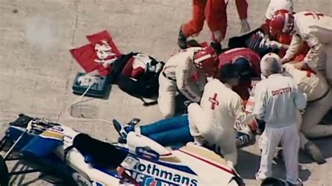 Ayrton Senna Crash Injuries