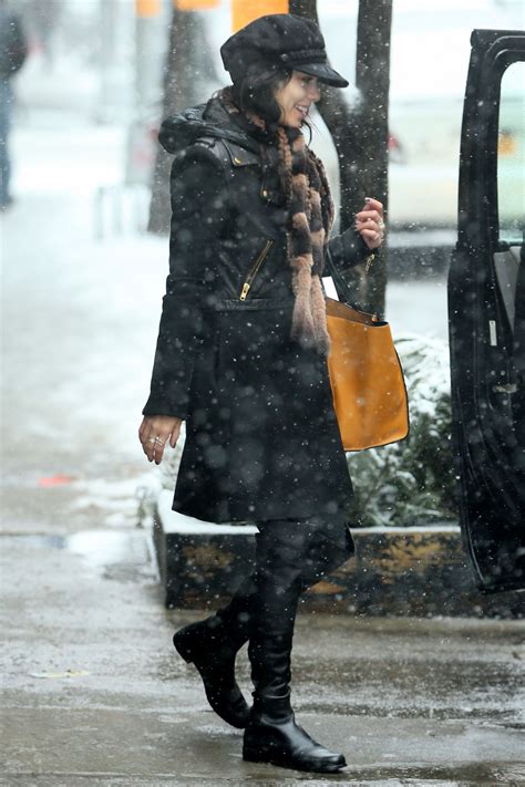 Vanessa Hudgens Winter Style Out In New York City March