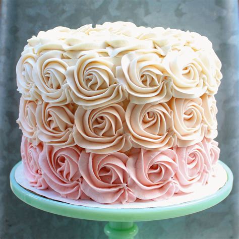 le rose cake le  simple des cakes design cook  goute