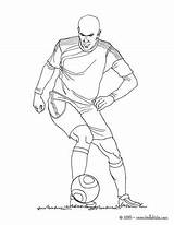 Zidane Coloring Soccer France Pages Zinedine Playing Clipart Color Hellokids Coloriage Print Football Joueur Printable Draw Imprimer Clipground Colorier sketch template