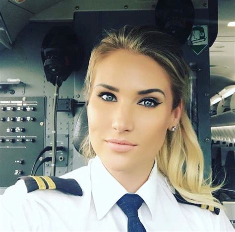 ️ Beautiful Girl Pilot Russian ️ Aviation And