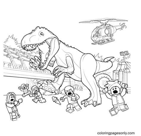 lego jurassic world printable coloring pages jurassic world coloring