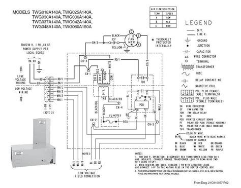 ac condenser unit wiring diagram