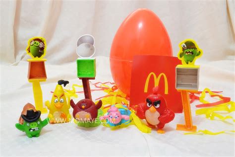 mcdohappymeal angry birds toys