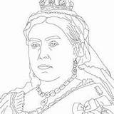 Queen Victoria Coloring Pages Colouring Hellokids Kings Famous People sketch template