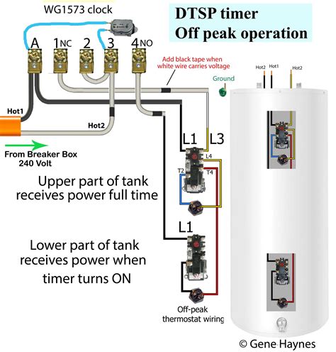 water heater  volt wiring diagram  wiring collection