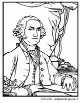 Coloring Washington George Pages Getcolorings Printable sketch template