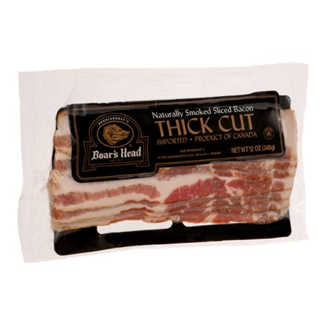 boars head smoked sliced bacon thick cut reviews