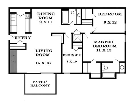 bedroomed house plans   home plans design