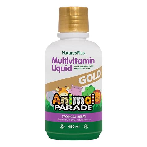 natures  animal parade gold multivitamin mineral ml