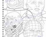 Hellraiser Colouring Poster Hellbound Ii sketch template