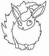Flareon Pokemon Coloring Pages Adorable Getcolorings Color Getdrawings Template Print sketch template