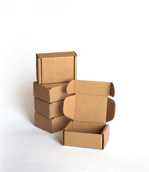 50 small mailer boxes bulk kraft supplies corrugated box for etsy