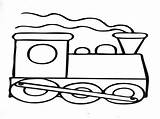 Caboose Coloring Train Pages Getcolorings sketch template