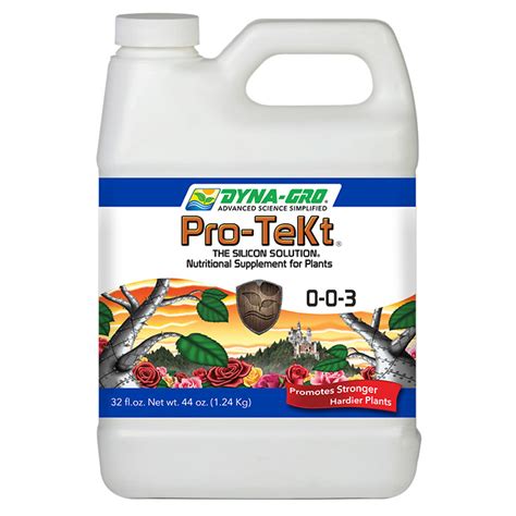 dyna gro pro tekt silica plant supplements additives nutrients
