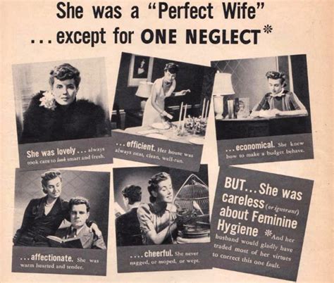 1950s Lysol Feminine Hygiene Ad She Was The “perfect Wife” Except