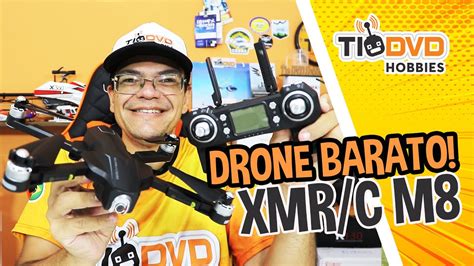 drone barato  gps camera  motores brushless  iniciantes comprar xmrc  unboxing