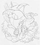 Quest Camelot Pages Coloring Disney Uploaded User Colouring sketch template