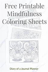 Mindfulness Colouring Sheets Printable Coloring Pages Pdf Kids Printables Adult Books Easy Book Diaryofajournalplanner Later Choose Board sketch template