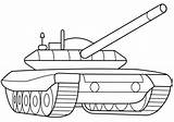Tank Coloring Military Armored Tanks Printable Categories sketch template