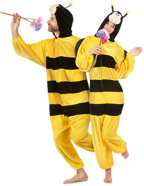 geel bijen pak voor volwassenen